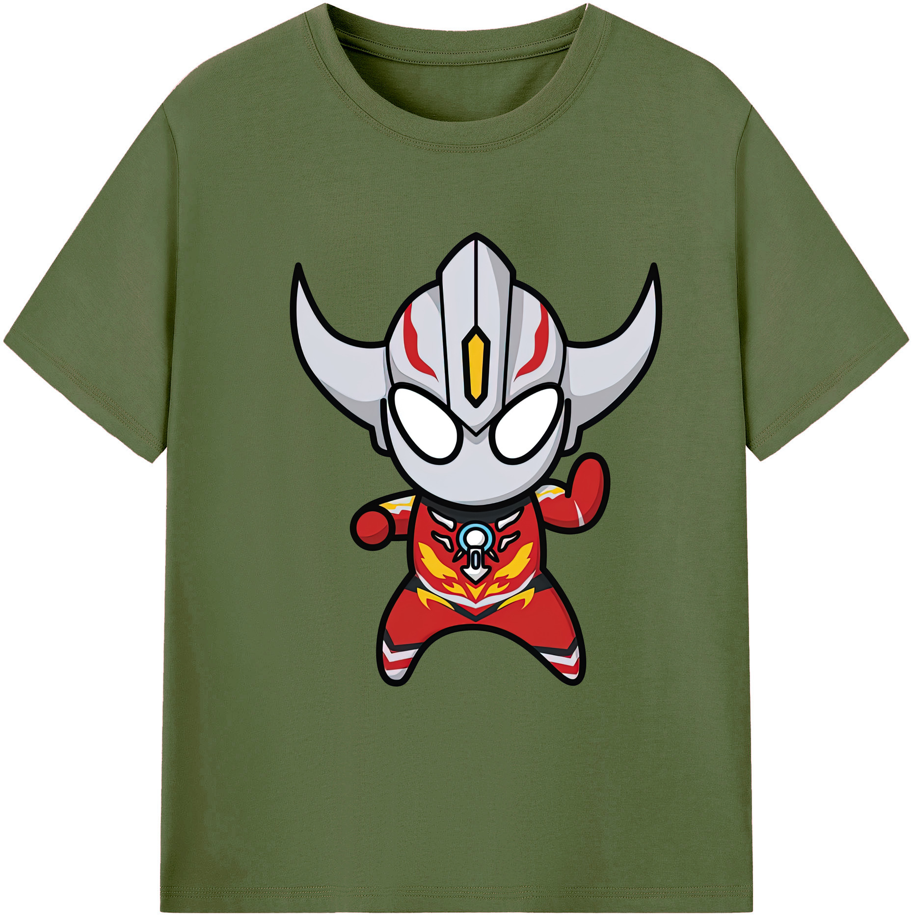（画像用） ウルトラマン Ultraman 綿100％半袖Tシャツ（フロントプリント）
